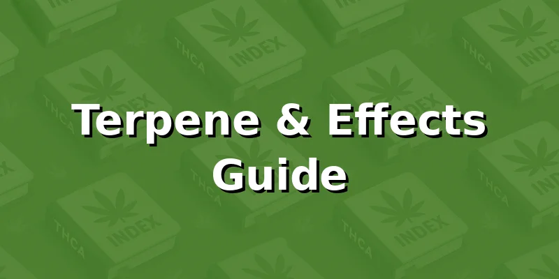 Terpene & Effects Guide
